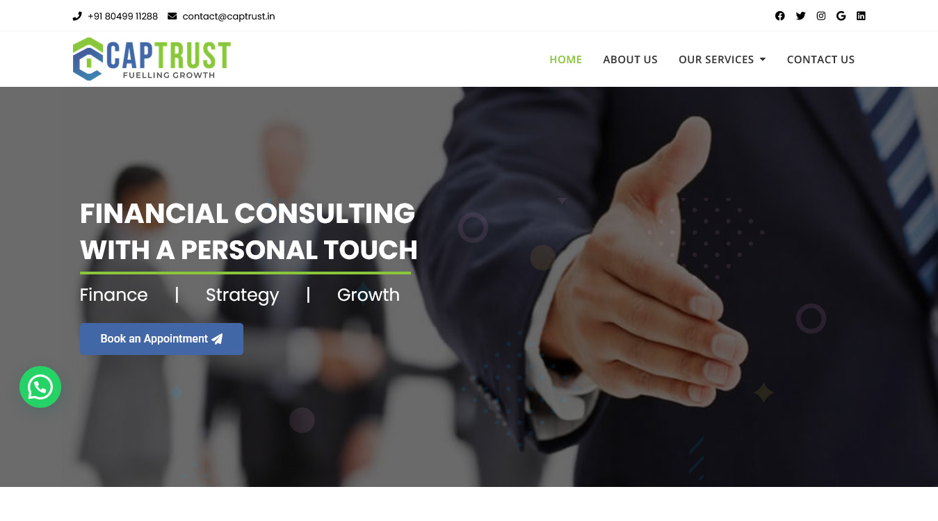 captrust design by masterwebtechnologies.com